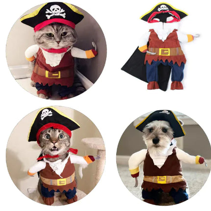 Piratenkostuum voor kleine  honden en katten