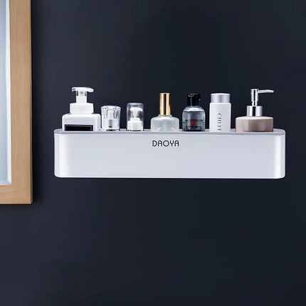 Wandrek voor Badkamer Zonder Boren – Stijlvolle Opbergplank