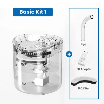 Automatische kattenfonteinfiltersensor