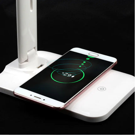New Reading Desk Lamp with Wireless Charging Function