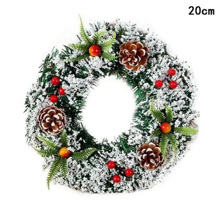 Kerstkrans Deur Garland Ornamenten