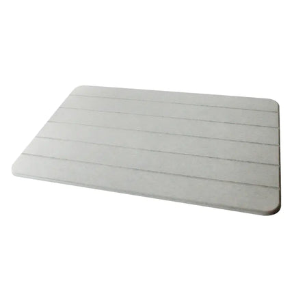 Natuurlijke Diatomeeënbadmat – Sneldrogend & Antislip (60x39 cm)