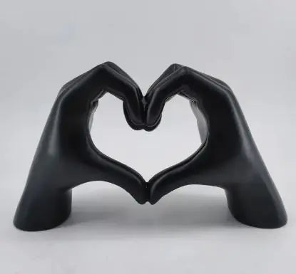 Hart Handbeeldhouwwerk