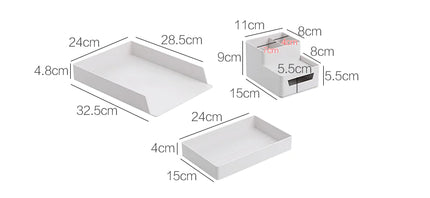 File Organizer Box and Storage Rack