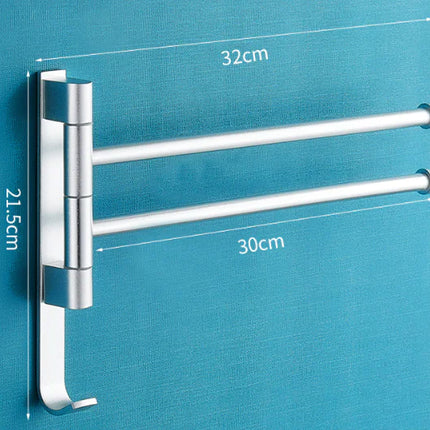 Draaibare Handdoekhouder van Aluminium