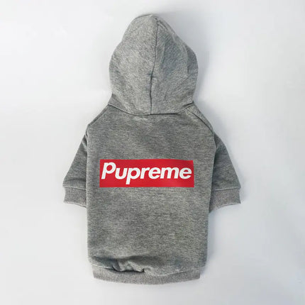 Hooded Cotton Sweater for Dogs