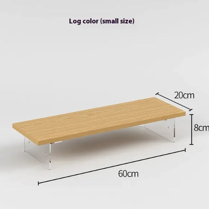 Acrylic & Wood Desktop Organizer Stand