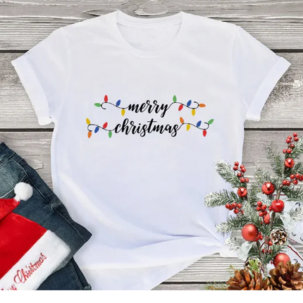 Casual kerst T-shirt