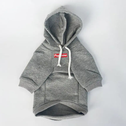 Hooded Cotton Sweater for Dogs
