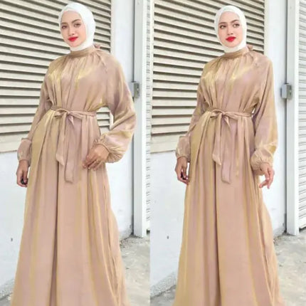 Abaya Hijab Jurk met Mouwen