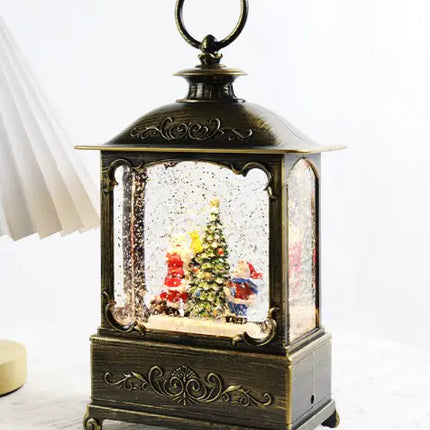 Christmas Decoration Crystal Lamp Music Box