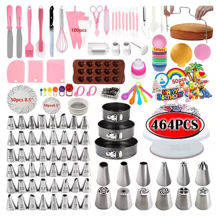 taartdecoratieset met gereedschap