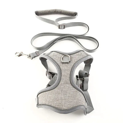 Vest-Style Leash for Cats and Dogs