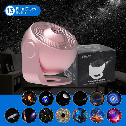 Nachtlampje Galaxy Projector Sterrenhemel Projector