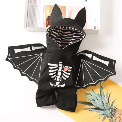 Black Bat Costume for Dogs