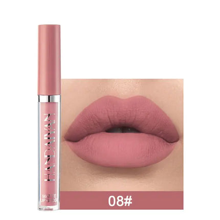 6-delige matte fluwelen lipglossset