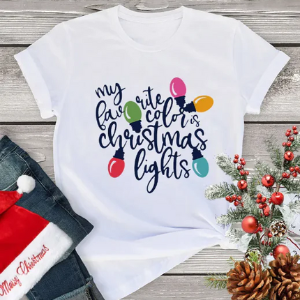 Casual kerst T-shirt