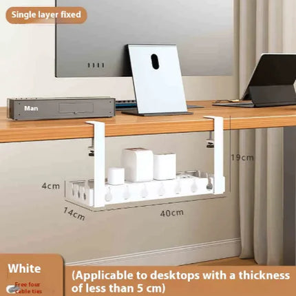 Under-Desk Cord Organizer Box