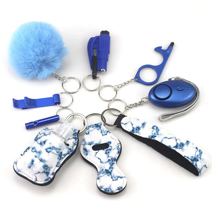 Set van 10 Sleutelhanger Accessoires