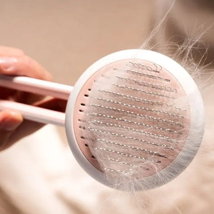 Automatische haarverwijderaar en massagekam voor katten