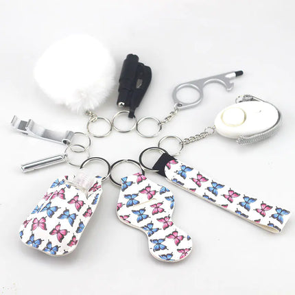 Set van 10 Sleutelhanger Accessoires