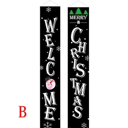 Halloween and Christmas Decorative Door Curtains