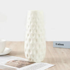 polo dot vase white
