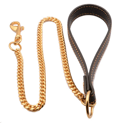 "Pet Dog Leash, Cuban Chain, Training Dog Leash"