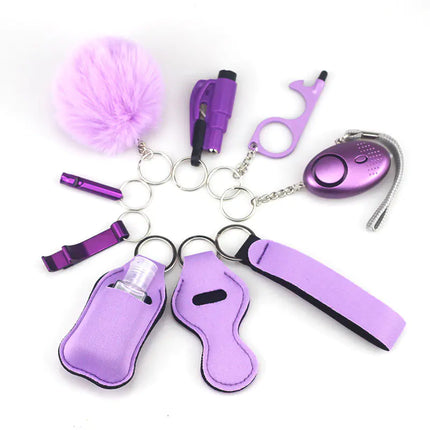 Set van 10 Sleutelhanger Accessoires