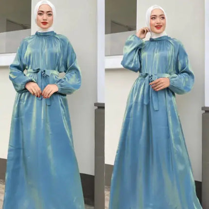 Abaya Hijab Jurk met Mouwen