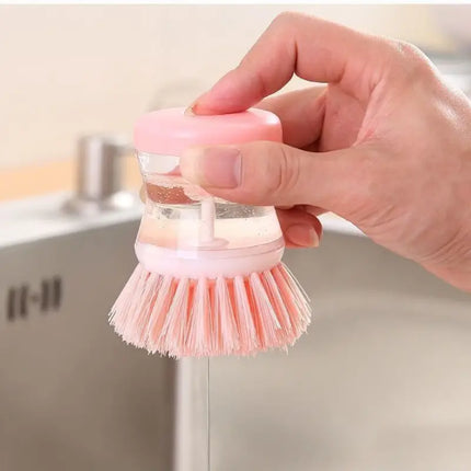 Automatische vloeistofvulborstel voor het wassen van keukenpotten