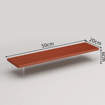 Acrylic & Wood Desktop Organizer Stand