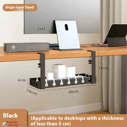 Under-Desk Cord Organizer Box