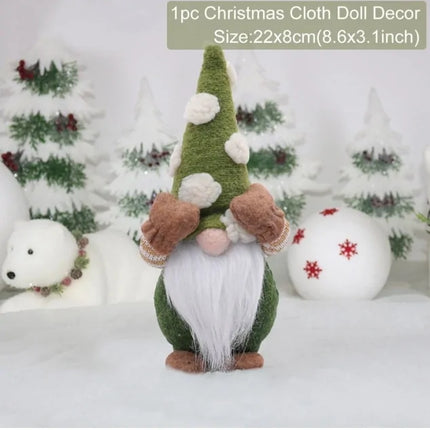 Gnome Kerstmis Gezichtsloze Pop