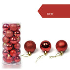 Boxed ball 4cm red